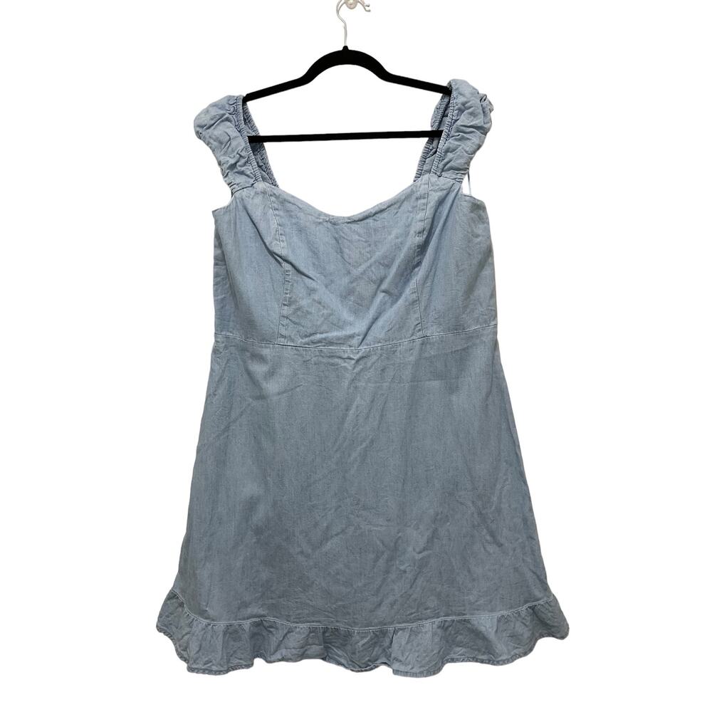 Old Navy Chambray Swing Dress